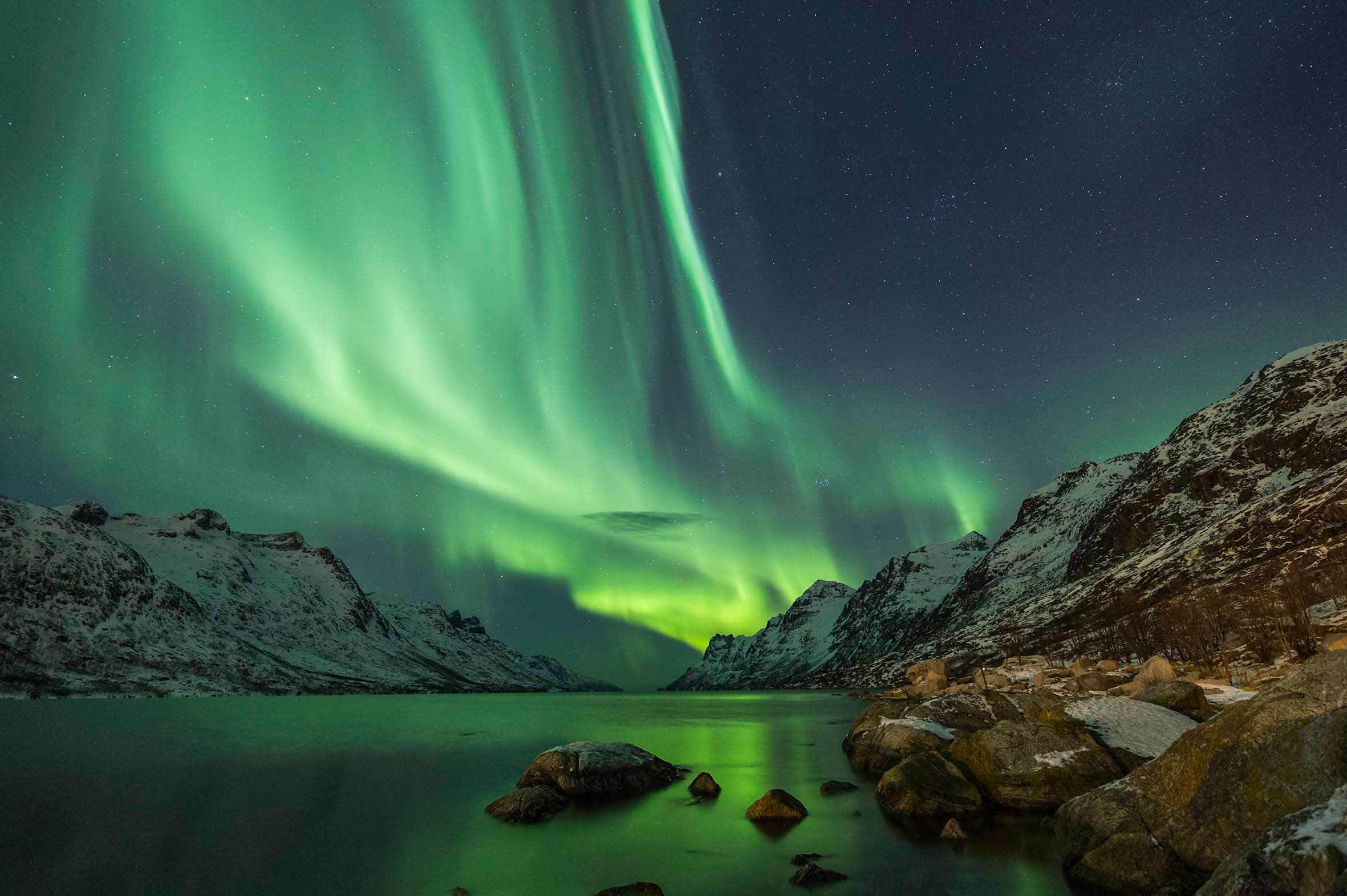 Auroras Boreales y Madrid