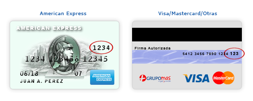 ¿Dónde encuentro los datos de mi tarjeta?